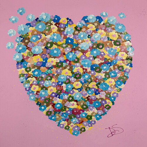 Symphonies Of Love, Number 4 van Dorothea Sandra, Schilderij te koop op Singulart