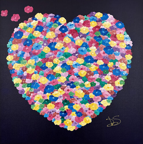 Symphonies Of Love Number 16 van Dorothea Sandra, Schilderij te koop op Singulart