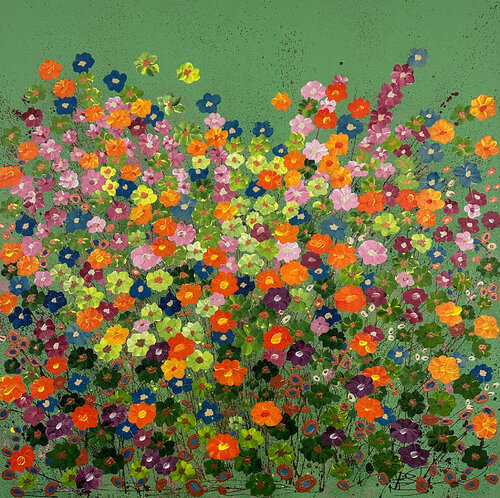 Modern Woodsy Love van Dorothea Sandra, Schilderij te koop op Singulart