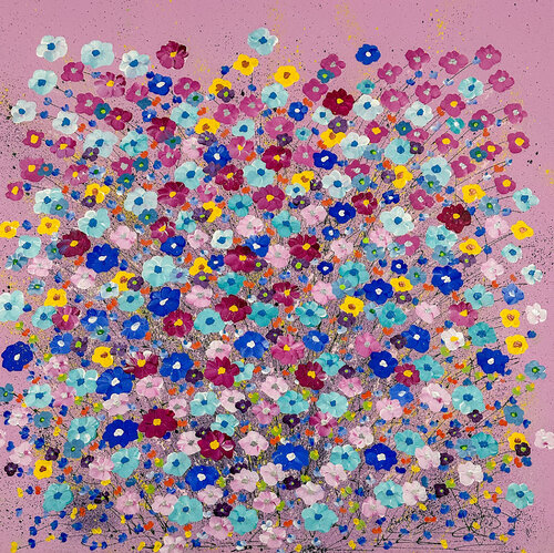 Honeybee Hangout by Dorothea Sandra, Painting for Sale on Singulart