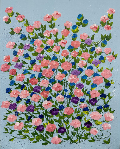 New Pretty Colors van Dorothea Sandra, Schilderij te koop op Singulart