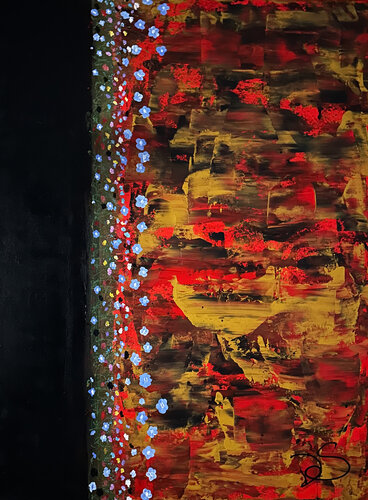 Courage Inside Abuse de Dorothea Sandra, Pintura a la venta en Singulart