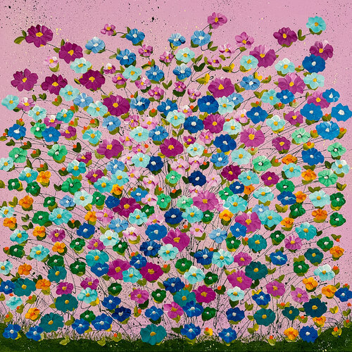 Make A Wish With Each Flower van Dorothea Sandra, Schilderij te koop op Singulart