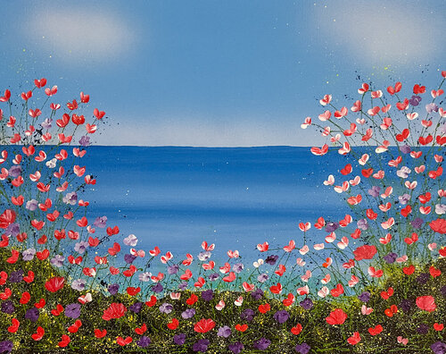 Near The U.S. And Canada Border van Dorothea Sandra, Schilderij te koop op Singulart