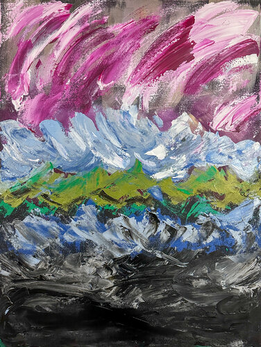 Greed Rejoicing Diptych par Dorothea Sandra, Peinture en vente sur Singulart