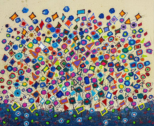 Celebrating Diversity by Dorothea Sandra, Painting for Sale on Singulart