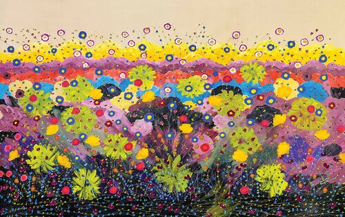 Merry Sustainable Melodies van Dorothea Sandra, Schilderij te koop op Singulart