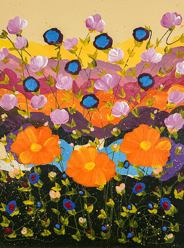 Color Me Joyful von Dorothea Sandra, Malerei kaufen auf Singulart