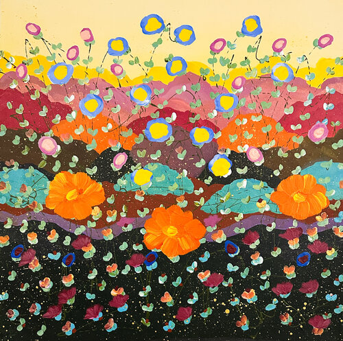 Color Me Inspired di Dorothea Sandra, Pittura in vendita su Singulart