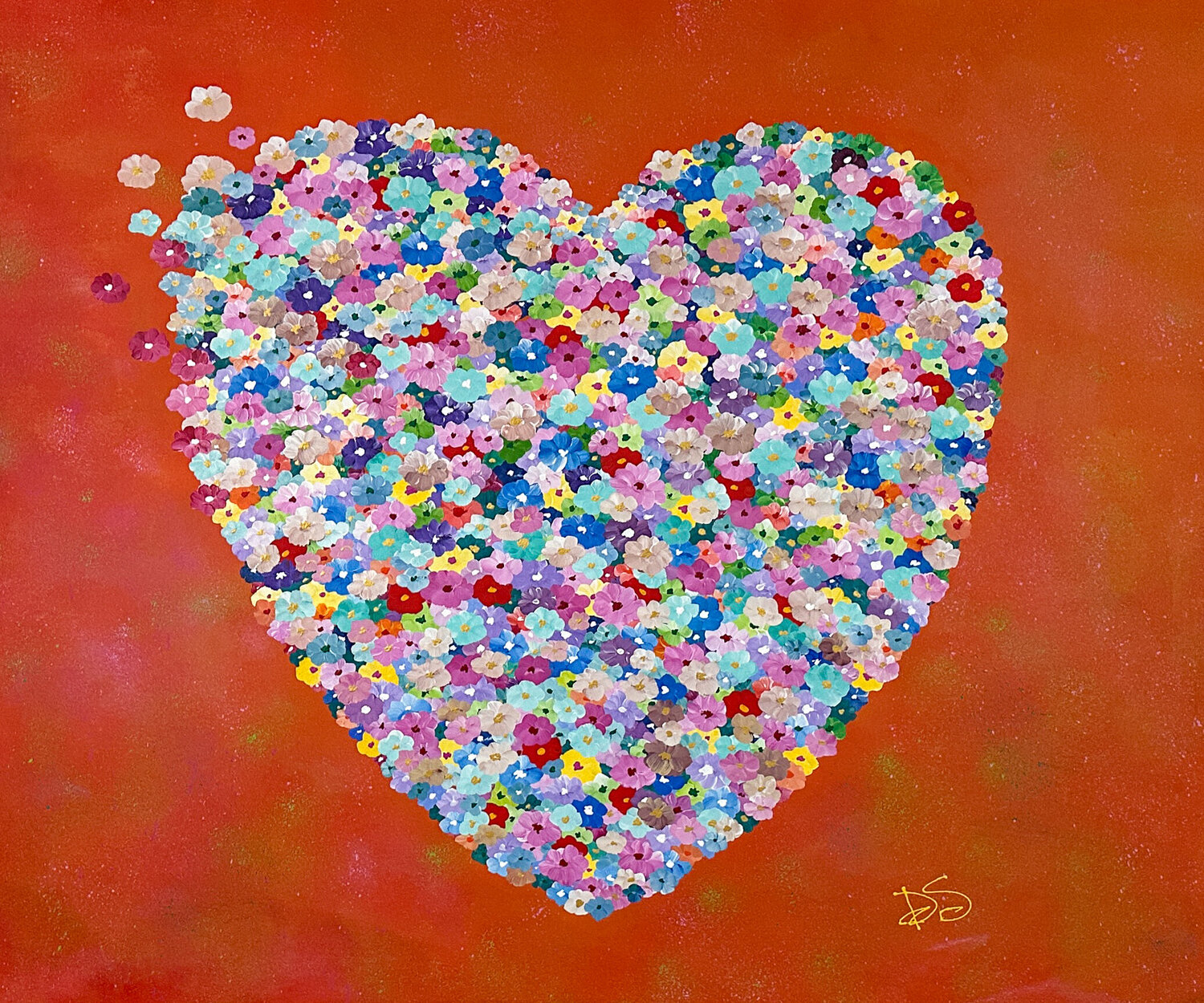 Symphonies Of Love, Number 1 Dorothea Sandra Originalgemälde zu verkaufen