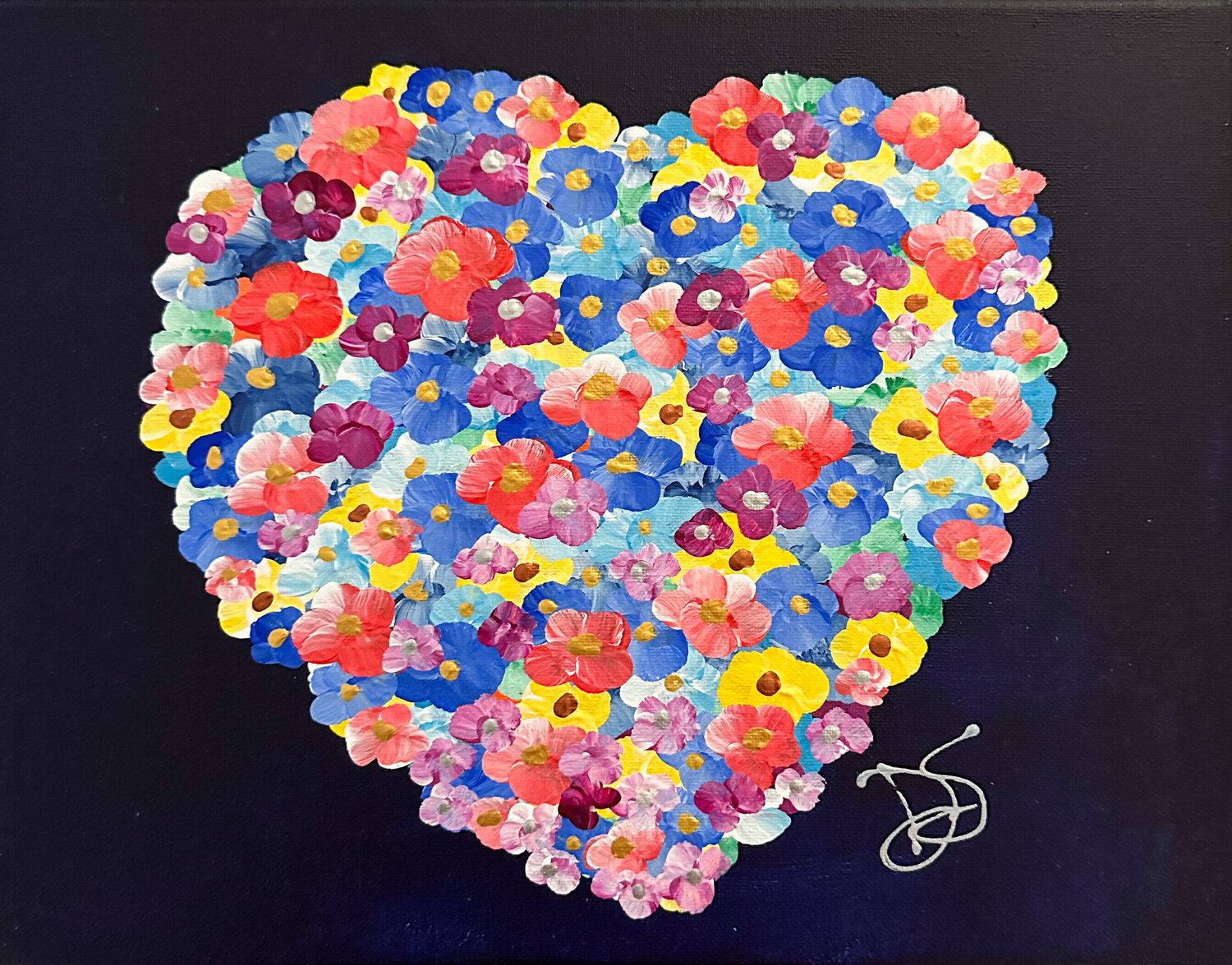 Symphonies of Love, Number 9 Dorothea Sandra Dipinto originale in vendita
