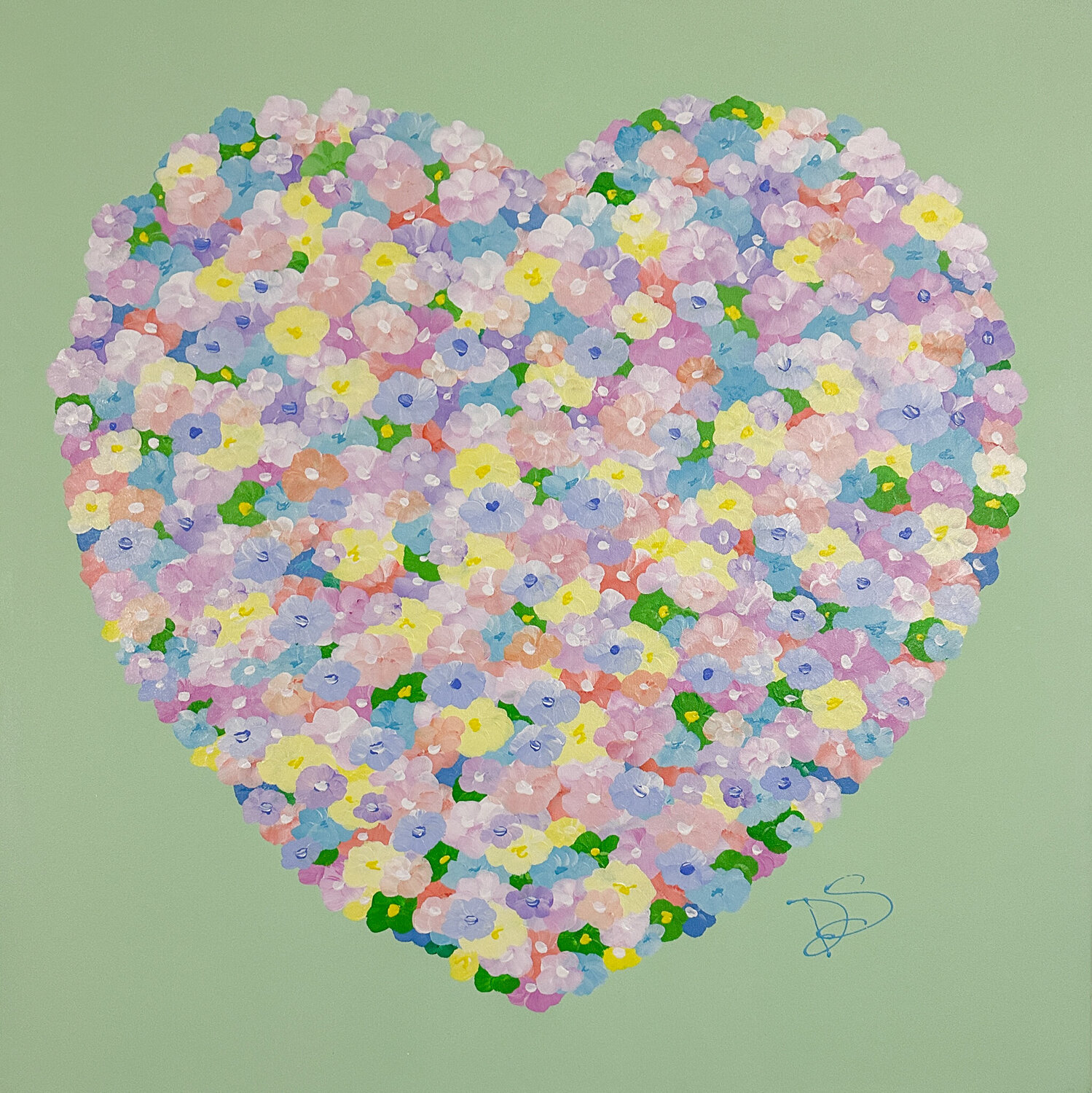 Symphonies Of Love Number 12 Dorothea Sandra Originalgemälde zu verkaufen