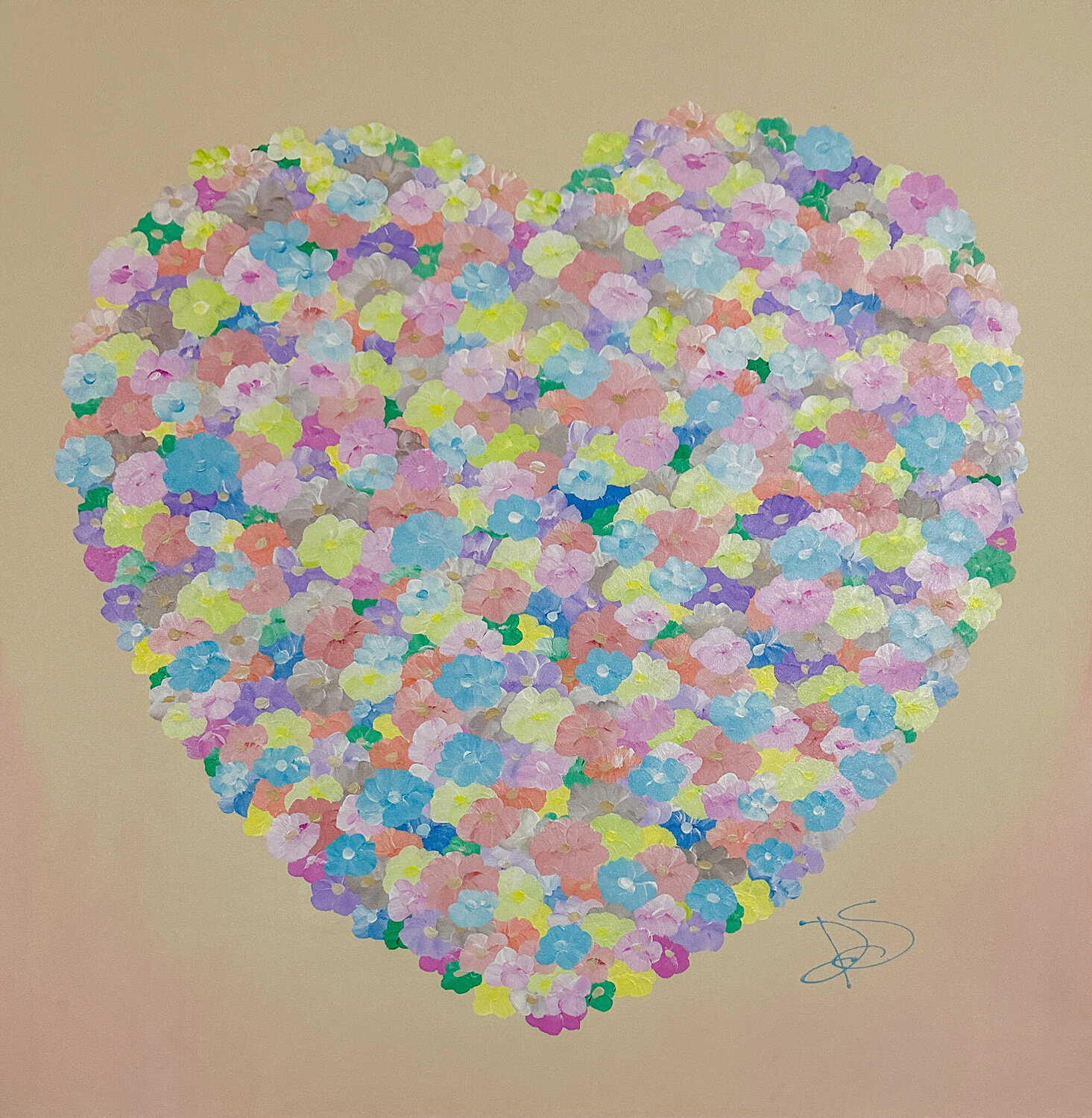 Symphonies Of Love Number 11 Dorothea Sandra Originalgemälde zu verkaufen