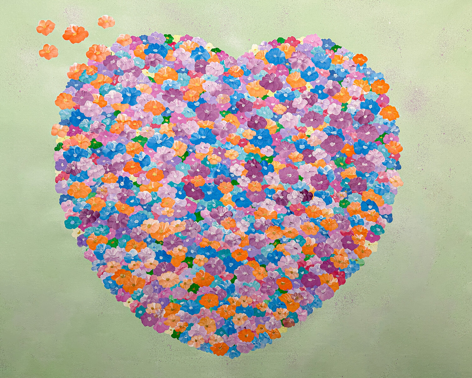Symphonies Of Love Number 14 Dorothea Sandra Originalgemälde zu verkaufen
