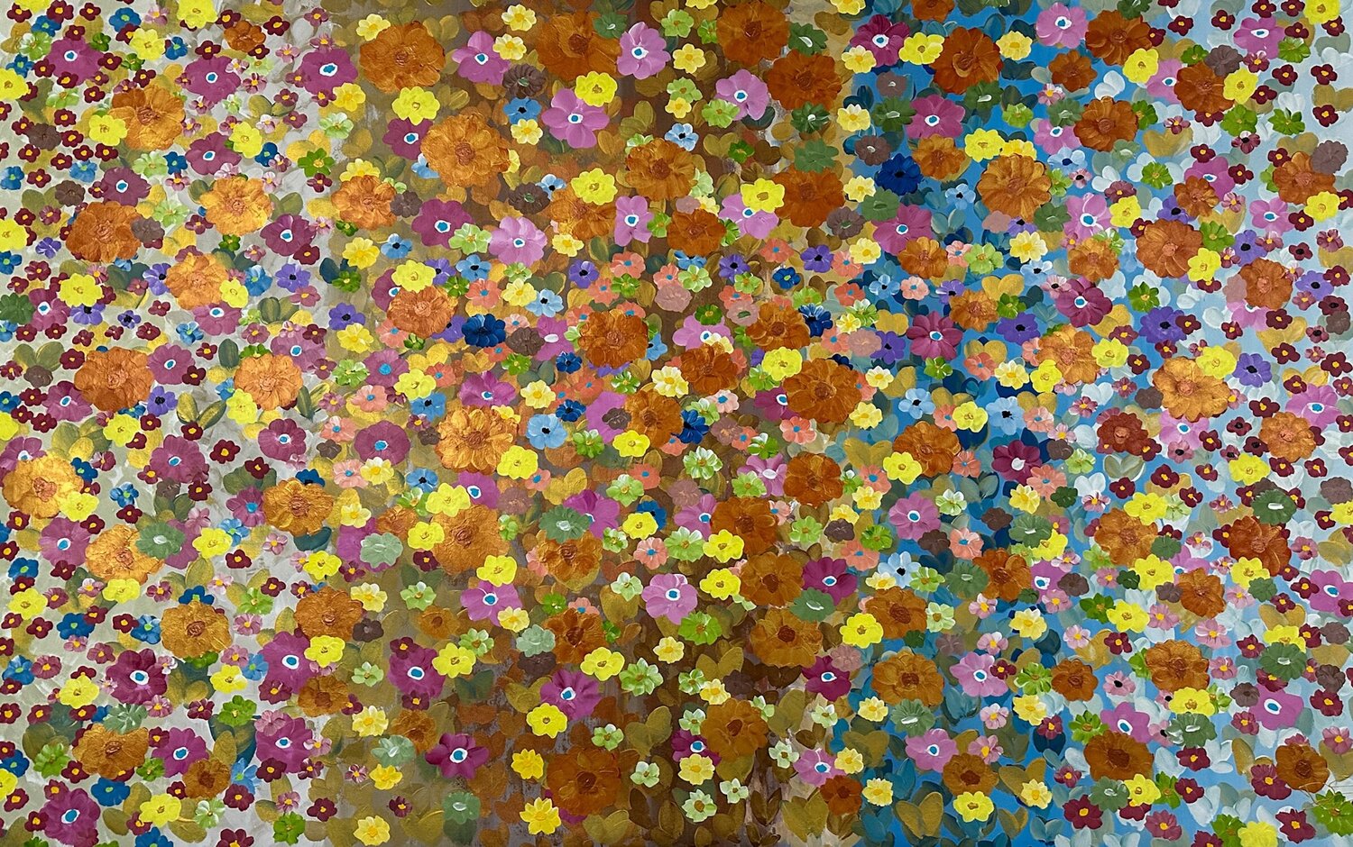 Flowers In A Square World Dorothea Sandra