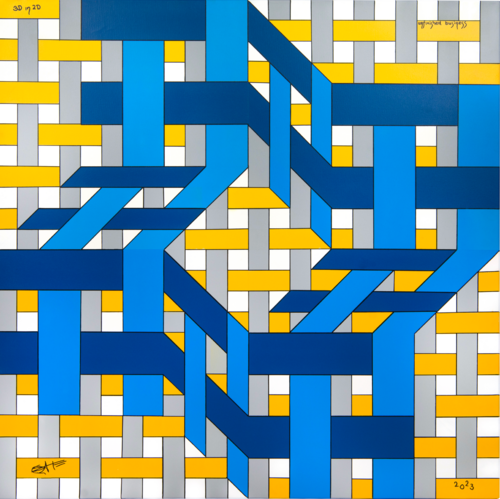 UNFINISHED BUSINESS van Paja van Kosmaj, Schilderij te koop op Singulart