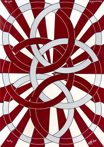 ORGANIZEED CHAOS van Paja van Kosmaj, Schilderij te koop op Singulart