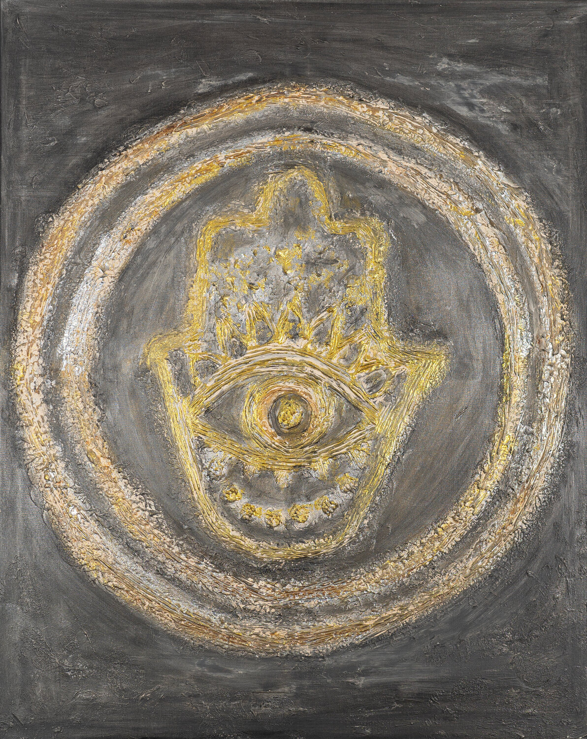 Hand der Mirjam Bedia Salik