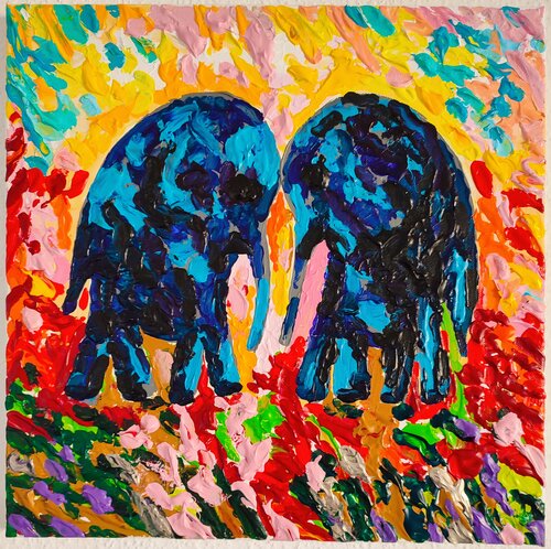 "Best Friends" de Nano 7 Swiss, Pintura a la venta en Singulart