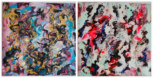 "Action 2" van Nano 7 Swiss, Schilderij te koop op Singulart