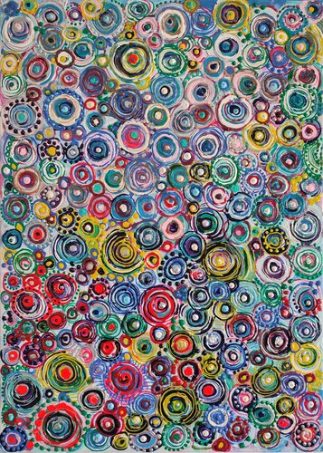 "Heaven on Earth" van Nano 7 Swiss, Schilderij te koop op Singulart