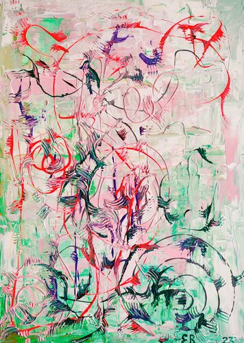 "Butterfly Dance" von Nano 7 Swiss, Malerei kaufen auf Singulart