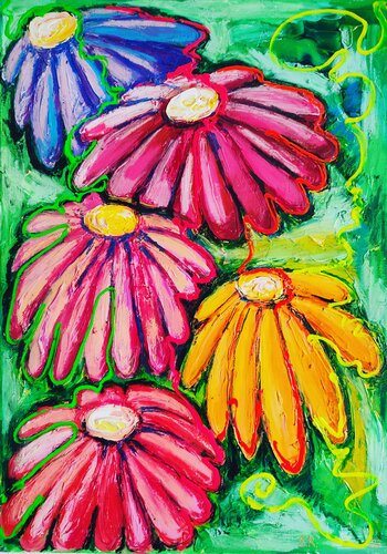 "Happy birthday " van Nano 7 Swiss, Schilderij te koop op Singulart