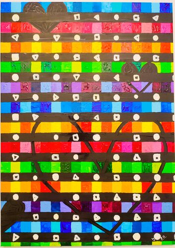 "Louis Vuitton Love" di Nano 7 Swiss, Pittura in vendita su Singulart