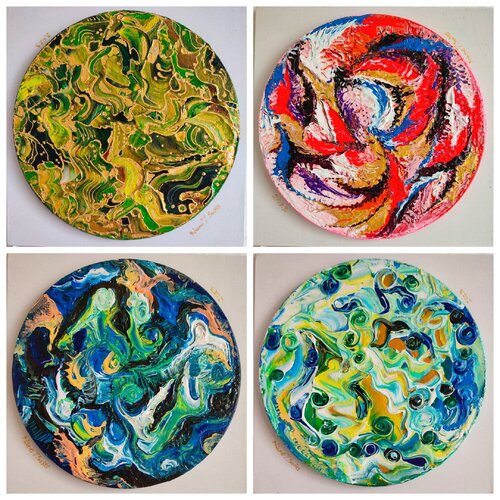 "Globe" di Nano 7 Swiss, Pittura in vendita su Singulart