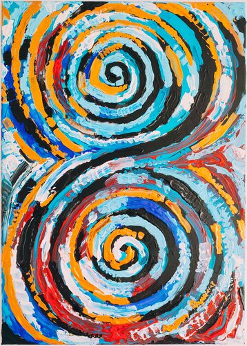 "Perpetuum Mobile" di Nano 7 Swiss, Pittura in vendita su Singulart