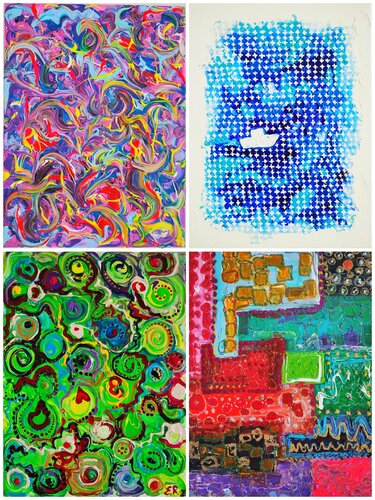 "Moon Trip" di Nano 7 Swiss, Pittura in vendita su Singulart