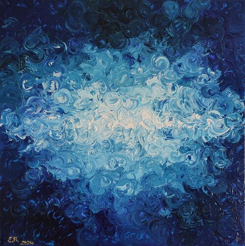 "Tender Moon light" di Nano 7 Swiss, Pittura in vendita su Singulart