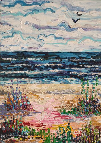 "Seashore" von Nano 7 Swiss, Malerei kaufen auf Singulart