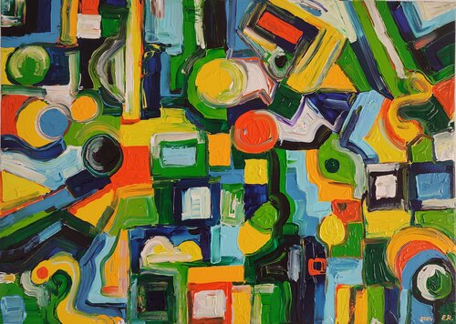 "Quantum Leap" di Nano 7 Swiss, Pittura in vendita su Singulart