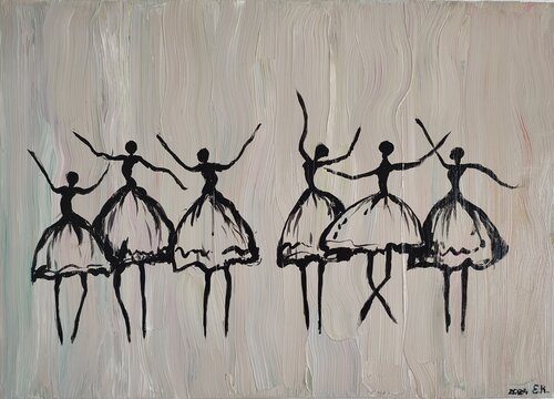 "Barbie Dance" von Nano 7 Swiss, Malerei kaufen auf Singulart