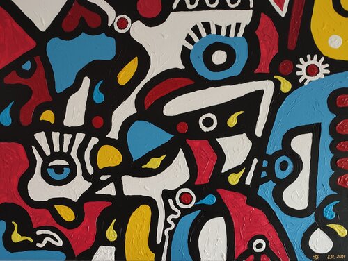 "Loyalty" di Nano 7 Swiss, Pittura in vendita su Singulart