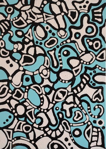 "Dream Big" van Nano 7 Swiss, Schilderij te koop op Singulart