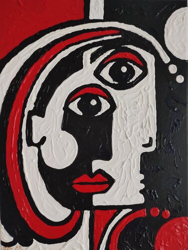 "The Mask" di Nano 7 Swiss, Pittura in vendita su Singulart