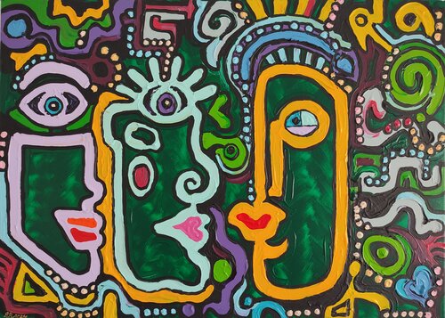 "Opera d'arte" de Nano 7 Swiss, Pintura a la venta en Singulart