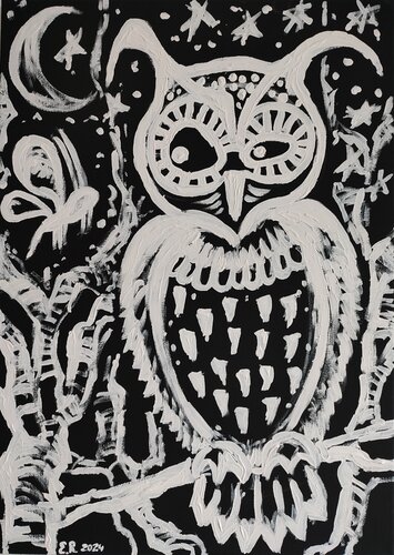 "Nightwatchman" von Nano 7 Swiss, Malerei kaufen auf Singulart