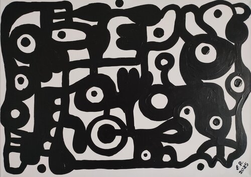 "Map" van Nano 7 Swiss, Schilderij te koop op Singulart