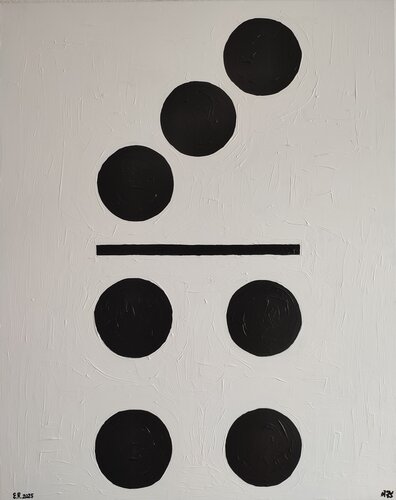 "White Domino" de Nano 7 Swiss, Pintura a la venta en Singulart