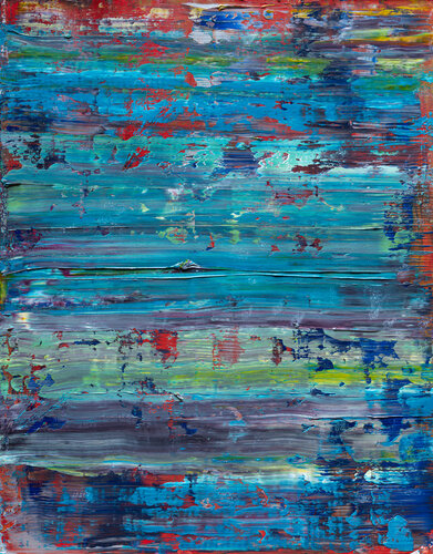 Lake With Horizon by Ares Yannakopoulos, Painting for Sale on Singulart