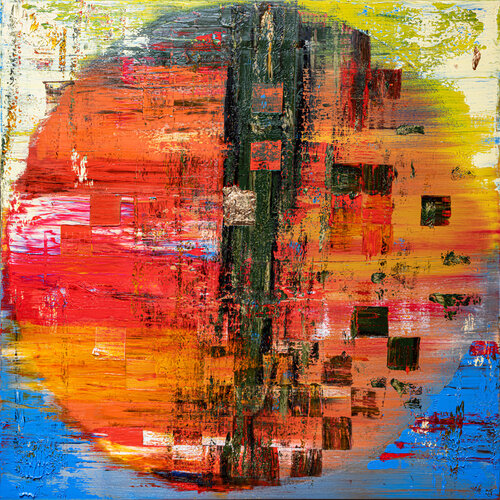 Circle 2104 van Ares Yannakopoulos, Schilderij te koop op Singulart
