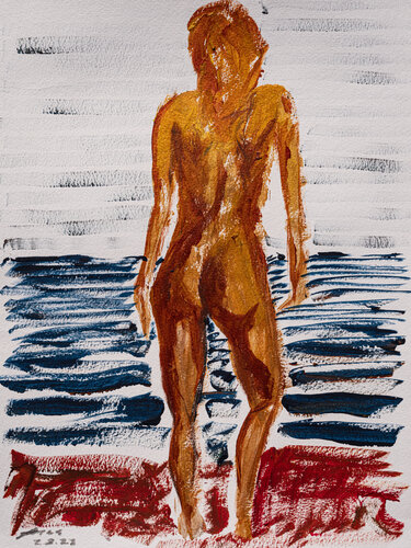 Steg Ia di Ares Yannakopoulos, Pittura in vendita su Singulart