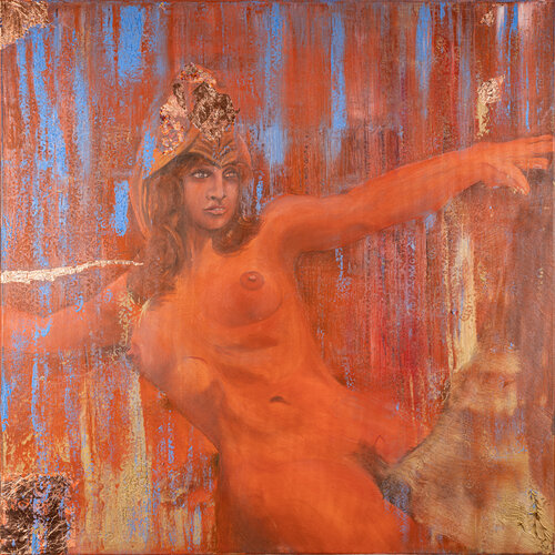 Amazone II van Ares Yannakopoulos, Schilderij te koop op Singulart