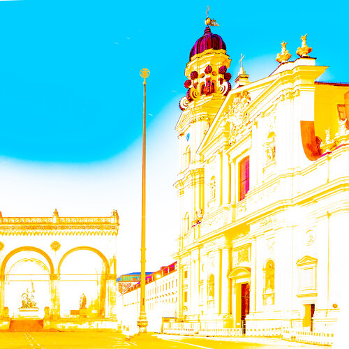 Odeonsplatz de Ares Yannakopoulos, Fotografía a la venta en Singulart