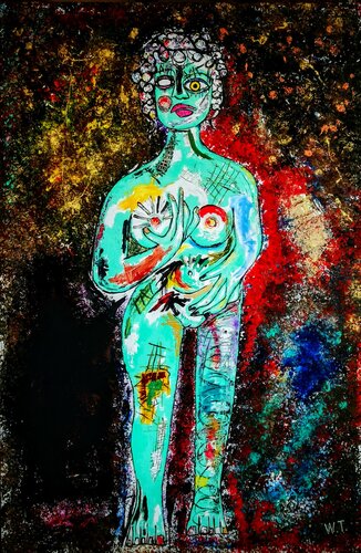 LA MIA BAMBOLA van WIDMER TASSINARI, Schilderij te koop op Singulart