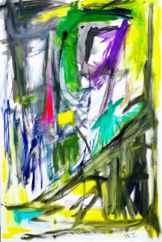 LE EMOZIONI CORRONO by WIDMER TASSINARI, Painting for Sale on Singulart