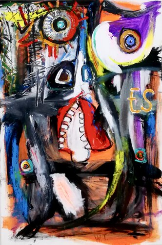 ES  ( psicologia ) di WIDMER TASSINARI, Pittura in vendita su Singulart